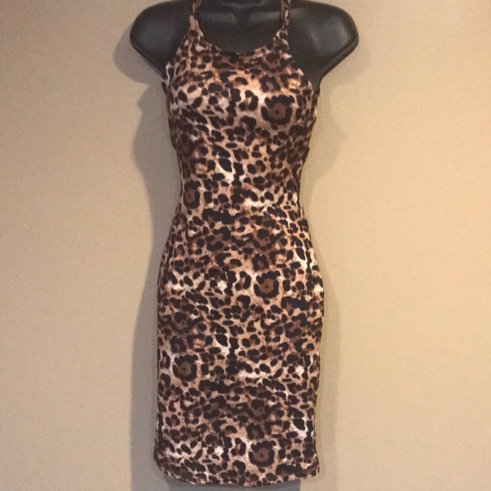 SHEIN dress size Small. Leopard print.